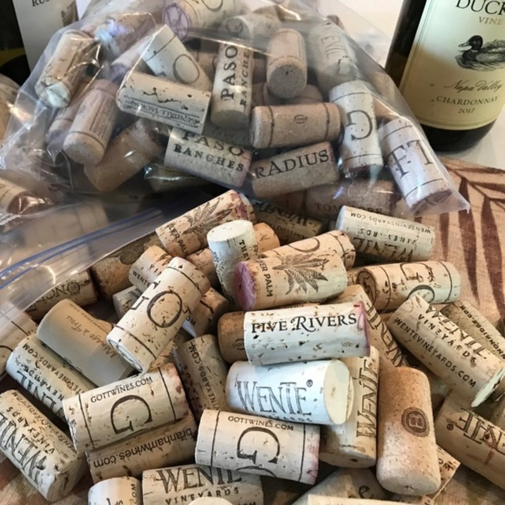 200 Wine Corks for Crafting - Picture 2 of 5